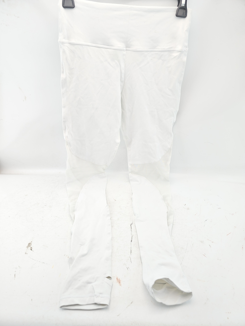 High-Waist White Leggings for Women